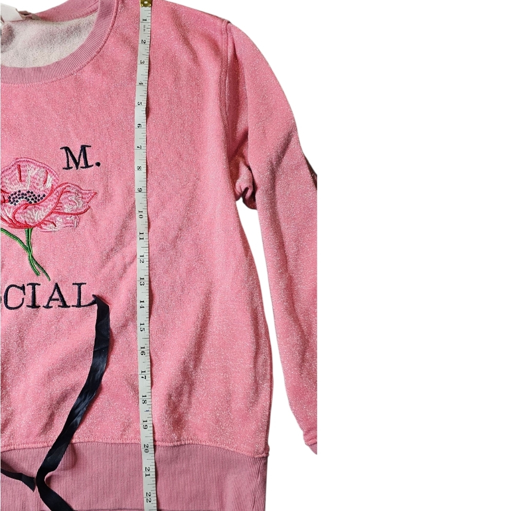 H&M Pink Sweater with Floral Design - Picture 8 of 8